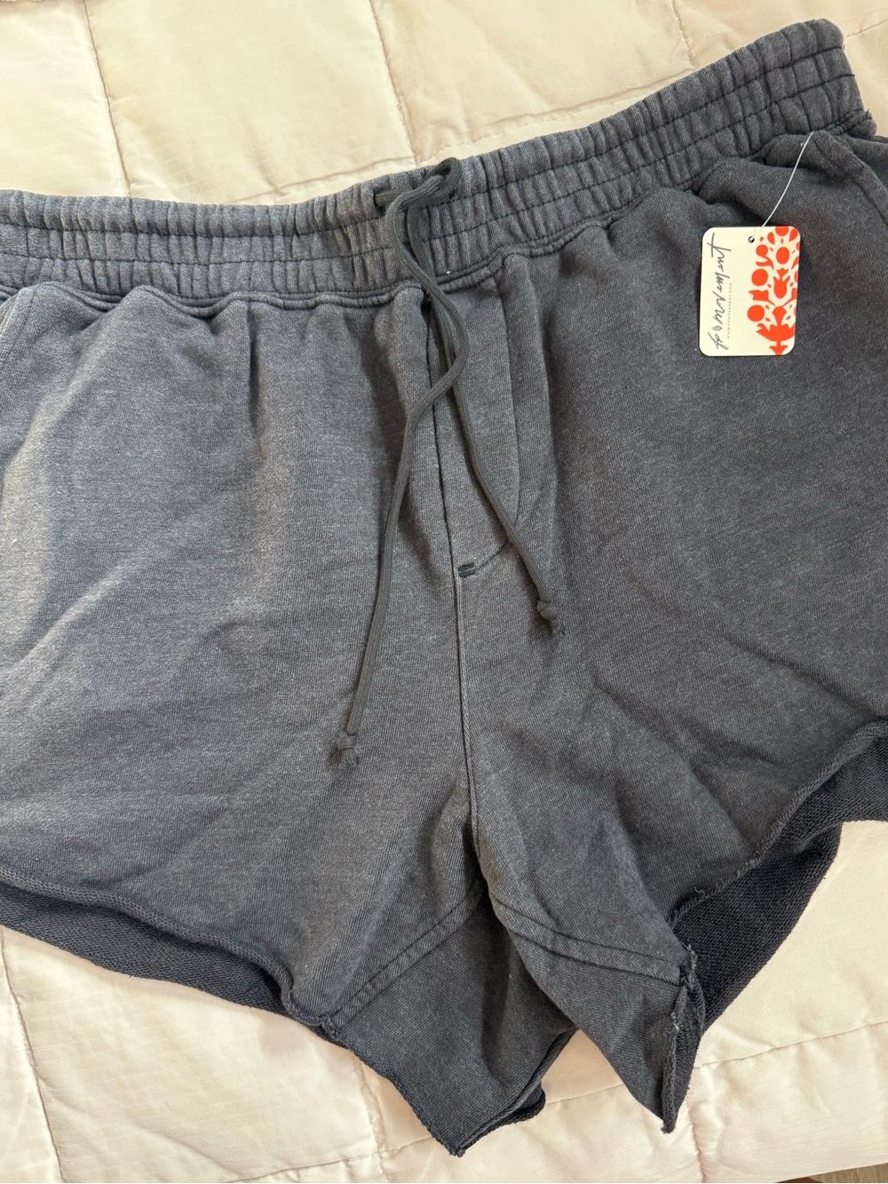 Free People Knockout Shorts in Black